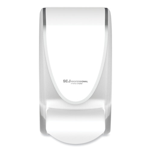 SJNTPW1LDS - SC Johnson Professional - Transparent Manual Dispenser, 1 L, 4.92 x 4.6 x 9.25, White, 15/Carton