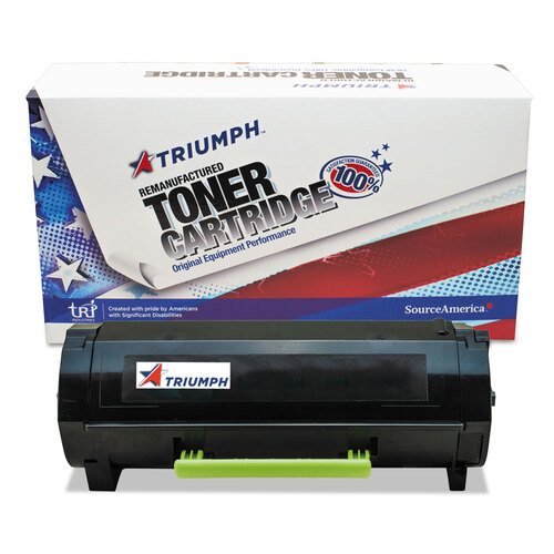 Remanufactured 60F1H00 Extra High-Yield Toner, 10,000 Page-Yield, Black Remanufactured 60F1H00 Extra High-Yield Toner, 10,000 Page-Yield, Black
