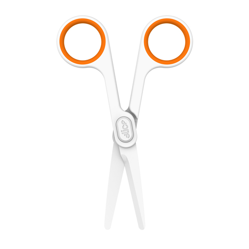 Slice 10544 Ceramic Scissors, Never Rusts, Finger Friendly, Food Grade, BPA & Lead Free, 1 Pack, Rounded Tip, Other
