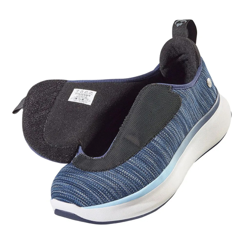 SLVSV15430-SVMUW-10H - Silverts - Silverts Women's Extra Wide Comfort Shoes with Easy Closures for Adjustable Fit Multi Blue/White