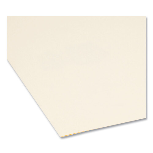 SMD10376 - Smead - Reinforced Guide Height File Folders, 2/5-Cut Tabs: Right of Center Position, Letter Size, 0.75&quot; Expansion, Manila, 100/Box