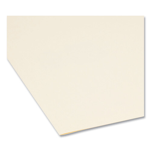 SMD10385 - Smead - Manila Guide Height Systems File Folders, 2/5-Cut Tabs: Right of Center, Letter Size, 0.75&quot; Expansion, Manila, 100/Box