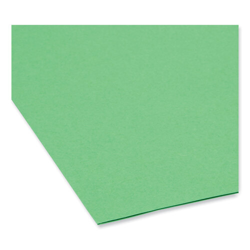 SMD11987 - Smead - SuperTab Colored File Folders, 1/3-Cut Tabs: Assorted, Letter Size, 0.75&quot; Expansion, 11-pt Stock, Color Assortment 1, 100/Box