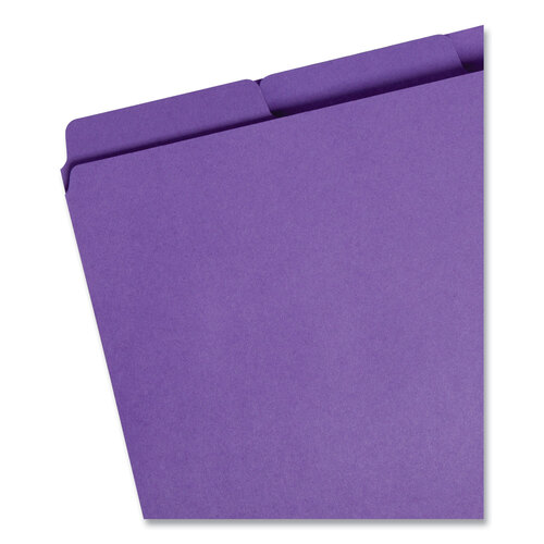 SMD11989 - Smead - SuperTab Organizer Folder, 1/3-Cut Tabs: Assorted, Letter Size, 0.75&quot; Expansion, Assorted Colors, 3/Pack
