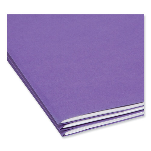 SMD11989 - Smead - SuperTab Organizer Folder, 1/3-Cut Tabs: Assorted, Letter Size, 0.75&quot; Expansion, Assorted Colors, 3/Pack