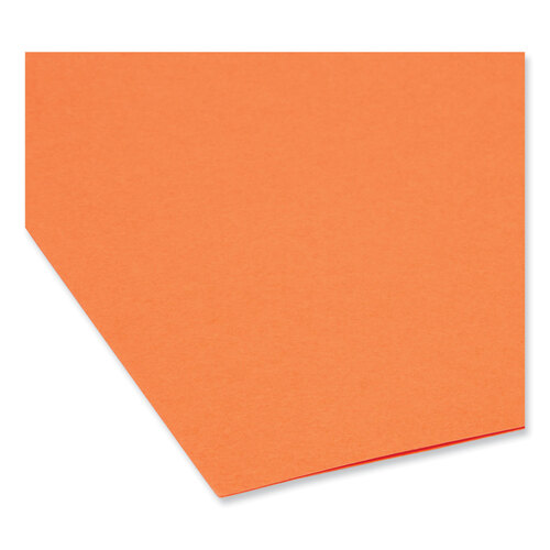 SMD11993 - Smead - Reinforced Top Tab Colored File Folders, 1/3-Cut Tabs: Assorted, Letter Size, 0.75&quot; Expansion, Assorted Colors, 100/Box