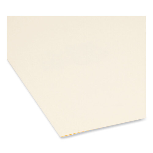 SMD15338 - Smead - Top Tab File Folders with Antimicrobial Product Protection, 1/3-Cut Tabs: Assorted, Legal, 0.75&quot; Expansion, Manila, 100/Box