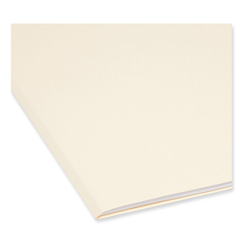SMD15338 - Smead - Top Tab File Folders with Antimicrobial Product Protection, 1/3-Cut Tabs: Assorted, Legal, 0.75&quot; Expansion, Manila, 100/Box