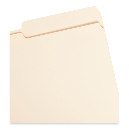 SMD15385 - Smead - Manila Guide Height Systems File Folders, 2/5-Cut Tabs: Right of Center, Legal Size, 0.75&quot; Expansion, Manila, 100/Box