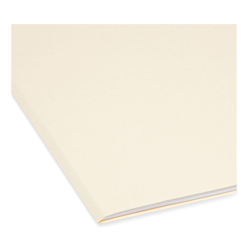 SMD15385 - Smead - Manila Guide Height Systems File Folders, 2/5-Cut Tabs: Right of Center, Legal Size, 0.75&quot; Expansion, Manila, 100/Box