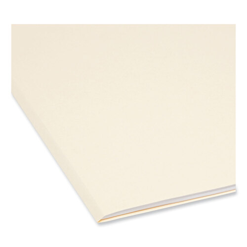 SMD15386 - Smead - Reinforced Guide Height File Folders, 2/5-Cut Tabs: Right Position, Legal Size, 0.75&quot; Expansion, Manila, 100/Box