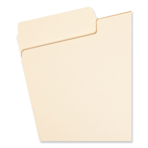 SMD15401 - Smead - SuperTab Top Tab File Folders, 1/3-Cut Tabs: Assorted, Legal Size, 0.75&quot; Expansion, 14-pt Manila, 50/Box