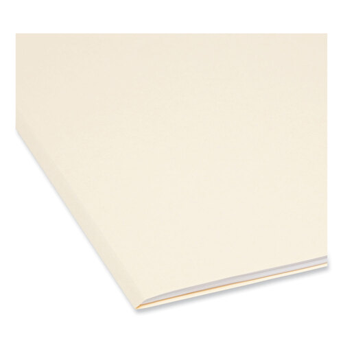 SMD15401 - Smead - SuperTab Top Tab File Folders, 1/3-Cut Tabs: Assorted, Legal Size, 0.75&quot; Expansion, 14-pt Manila, 50/Box