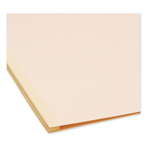 SMD18700 - Smead - Four-Section Top Tab Classification Folders, 2&quot; Expansion, 1 Divider, 4 Fasteners, Legal Size, Manila, 10/Box