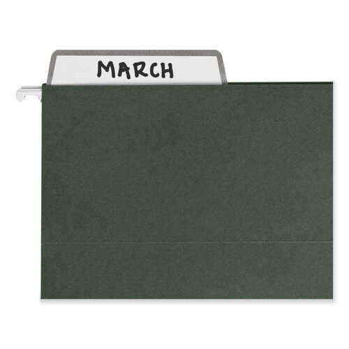 SMD64195 - Smead - 100% Recycled Hanging File Folders with ProTab Kit, Letter Size, 1/3-Cut, Standard Green