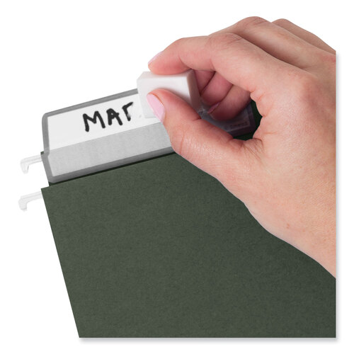 SMD64195 - Smead - 100% Recycled Hanging File Folders with ProTab Kit, Letter Size, 1/3-Cut, Standard Green