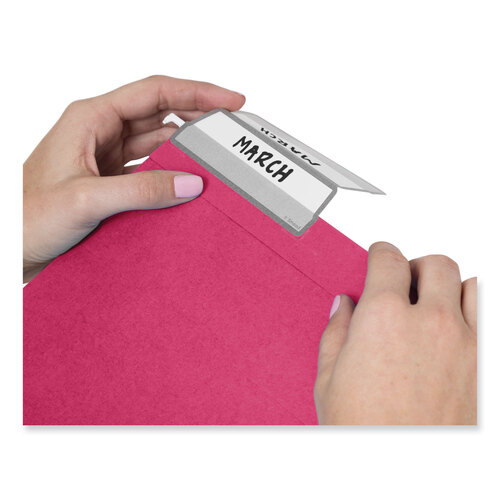 SMD64197 - Smead - Colored Hanging File Folders with ProTab Kit, Letter Size, 1/3-Cut, Red