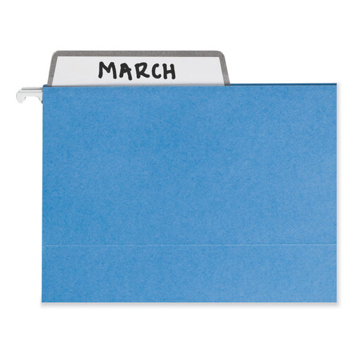 SMD64210 - Smead - Colored Hanging File Folders with ProTab Kit, Letter Size, 1/3-Cut, Blue