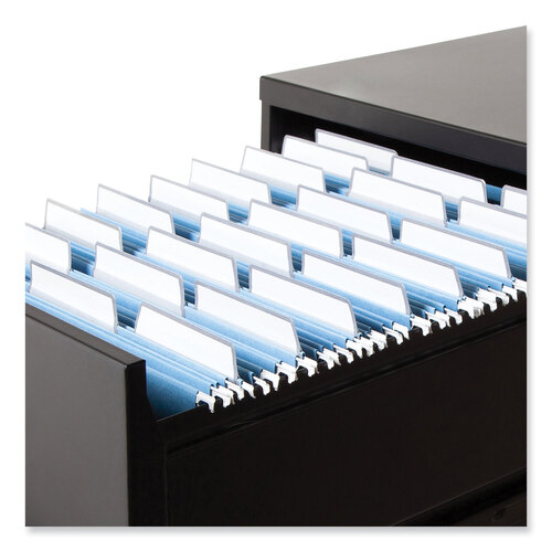 SMD64210 - Smead - Colored Hanging File Folders with ProTab Kit, Letter Size, 1/3-Cut, Blue