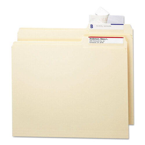 SMD67600 - Smead - Seal and View File Folder Label Protector, Clear Laminate, 3.5 x 1.69, 100/Pack