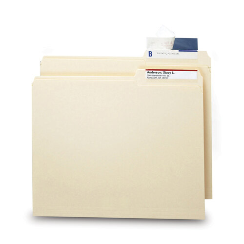 SMD67600 - Smead - Seal and View File Folder Label Protector, Clear Laminate, 3.5 x 1.69, 100/Pack