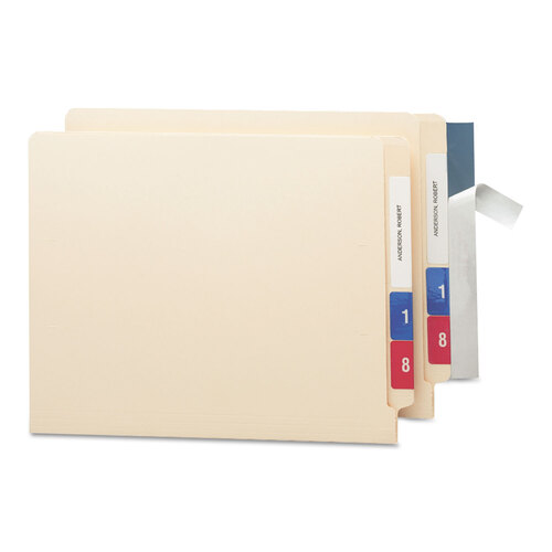 SMD67608 - Smead - Seal and View File Folder Label Protector, Clear Laminate, 8 x 1.69, 100/Pack
