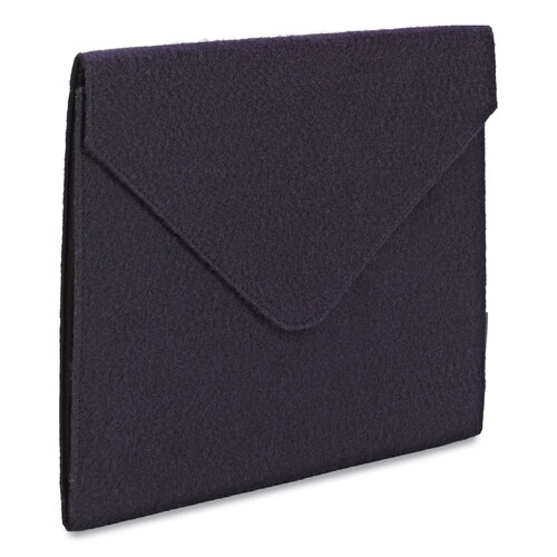 SMD70922 - Smead - Soft Touch Cloth Expanding Files, 2&quot; Expansion, 1 Section, Snap Closure, Letter Size, Dark Blue