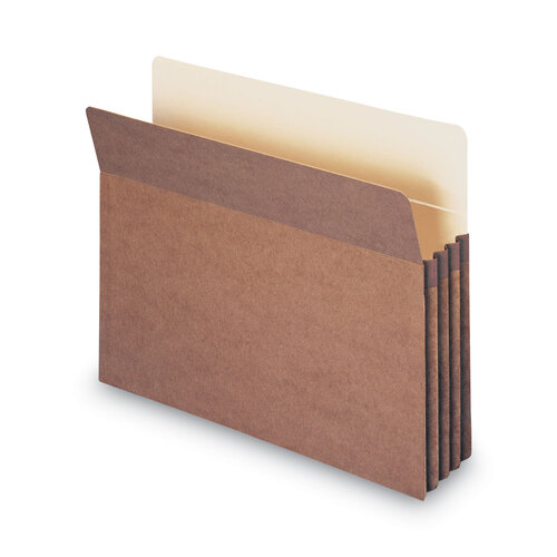 SMD73805 - Smead - Redrope Drop Front File Pockets, 3.5&quot; Expansion, Letter Size, Redrope, 50/Box