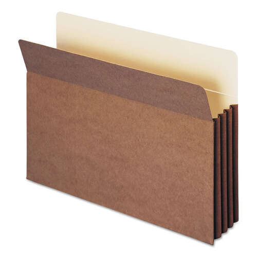SMD74380 - Smead - Redrope TUFF Pocket Drop-Front File Pockets with Fully Lined Gussets, 3.5&quot; Expansion, Legal Size, Redrope, 10/Box