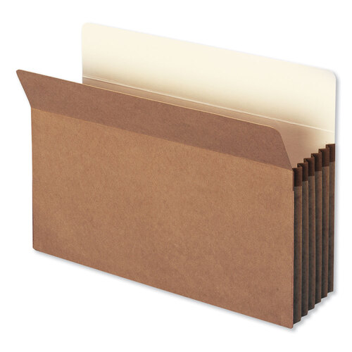 SMD74810 - Smead - Redrope Drop Front File Pockets, 5.25&quot; Expansion, Legal Size, Redrope, 50/Box