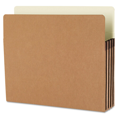 SMD74810 - Smead - Redrope Drop Front File Pockets, 5.25&quot; Expansion, Legal Size, Redrope, 50/Box