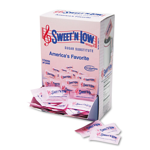 SMU50150CT - Sugar Foods - Zero Calorie Sweetener, 1 g Packet, 400 Packet/Box, 4 Box/Carton