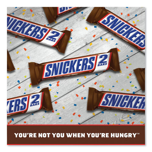 SNIMMM32252 - Mars - Sharing Size Chocolate Bars, Milk Chocolate, 3.29 oz, 24/Box