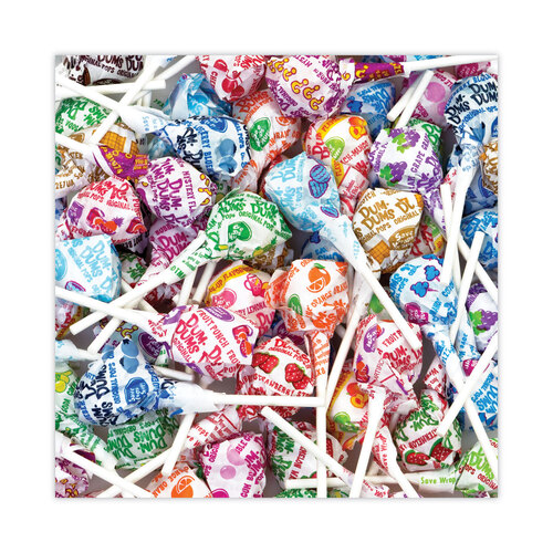 SPA534 - Spangler - Dum-Dum-Pops, Assorted Flavors, Individually Wrapped, Bulk 30 lb Carton