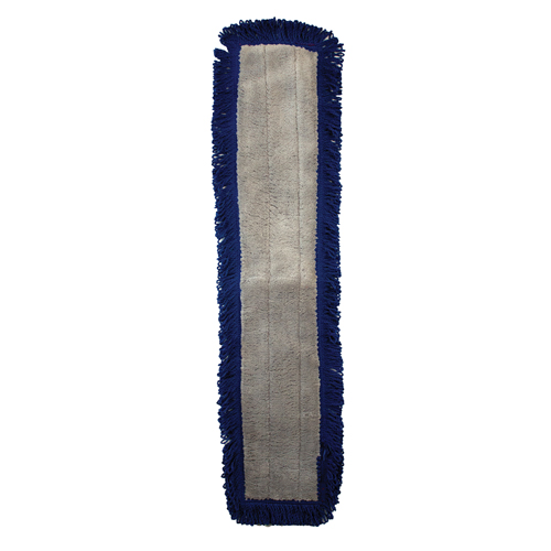 Rubbermaid q449 microfiber dust mop pad with fringe