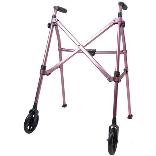 Able Life Space Saver Walker - Regal Rose