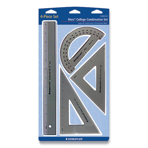 STD56932BK - Staedtler - College Combination Set, Plastic, Transparent Smoke