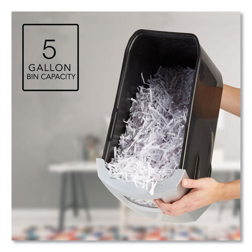 SWI1757390 - GBC - EX12-05 Super Cross-Cut Shredder, 12 Manual Sheet Capacity