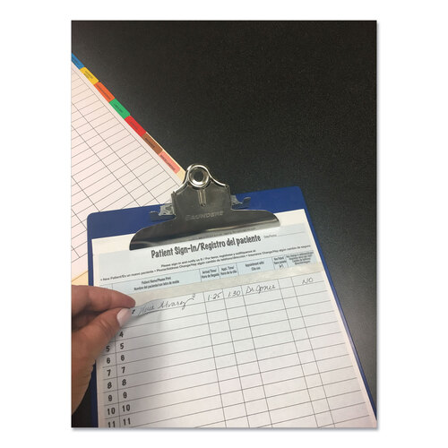 TAB14541 - Tabbies - HIPAA Labels, Patient Sign-In, 8.5 x 11, Blue, 23/Sheet, 125 Sheets/Pack
