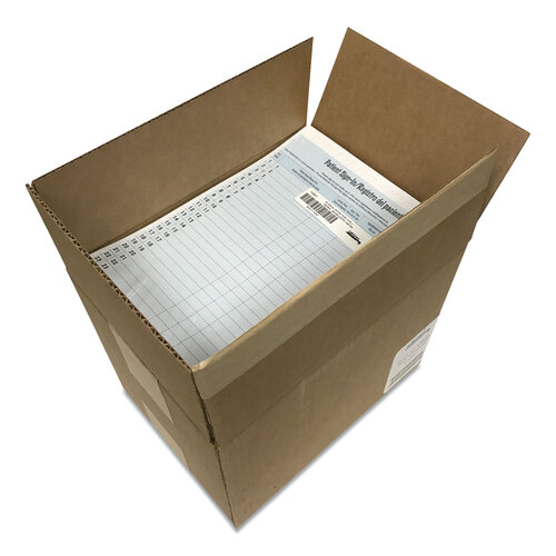 TAB14541 - Tabbies - HIPAA Labels, Patient Sign-In, 8.5 x 11, Blue, 23/Sheet, 125 Sheets/Pack