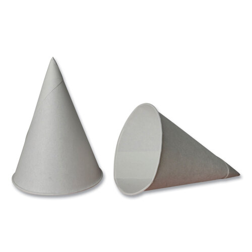 Cone Cups, 4.5 oz, White, 5,000/Carton Cone Cups, 4.5 oz, White, 5,000/Carton