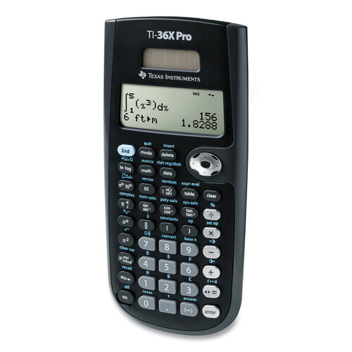 TEXTI36XPRO - Texas Instruments - TI-36X Pro Scientific Calculator, 16-Digit LCD