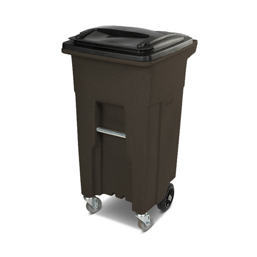 Toter Wheeled Garbage Can Polyethylene 32 gal.