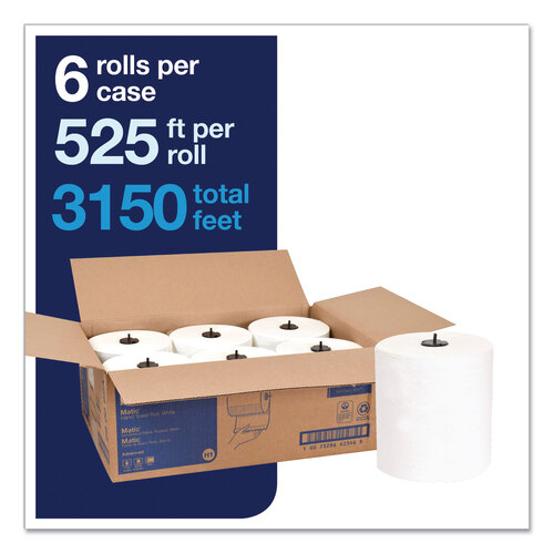TRK290092A - Essity - Advanced Matic Hand Towel Roll, 2-Ply, 7.7 x 9.8, White, 643/Roll, 6 Rolls/Carton