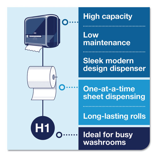 TRK290092A - Essity - Advanced Matic Hand Towel Roll, 2-Ply, 7.7 x 9.8, White, 643/Roll, 6 Rolls/Carton