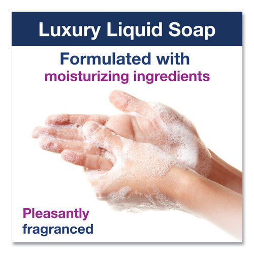 TRK400032 - Essity - Luxury Liquid Soap, Soft Rose Scent, 1L Refill, 6/Carton