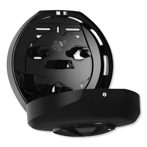 TRK565828 - Essity - 3 Roll Bath Tissue Roll Dispenser for OptiCore, 14.12 x 6.31 x 14.56, Black