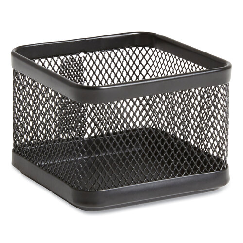 Deflecto Silhouettes All-in-One Caddy, Black/Silver