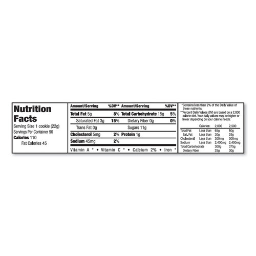 TWX35387 - Mars, Inc. - Sharing Size Chocolate Cookie Bar, 3.02 oz, 24/Box