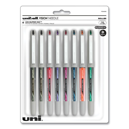 uni-ball uniball® VISION Needle™ Stick Roller Ball Pen Uni-Ball - Main Image